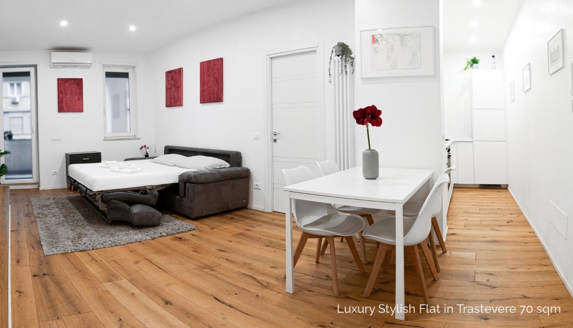 La Dolce Vita - Luxury Stylish Flats In Trastevere 70-90Sqm Rome Exterior photo