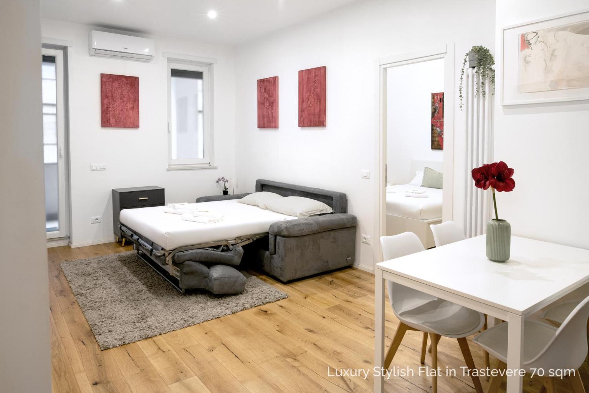 La Dolce Vita - Luxury Stylish Flats In Trastevere 70-90Sqm Rome Exterior photo