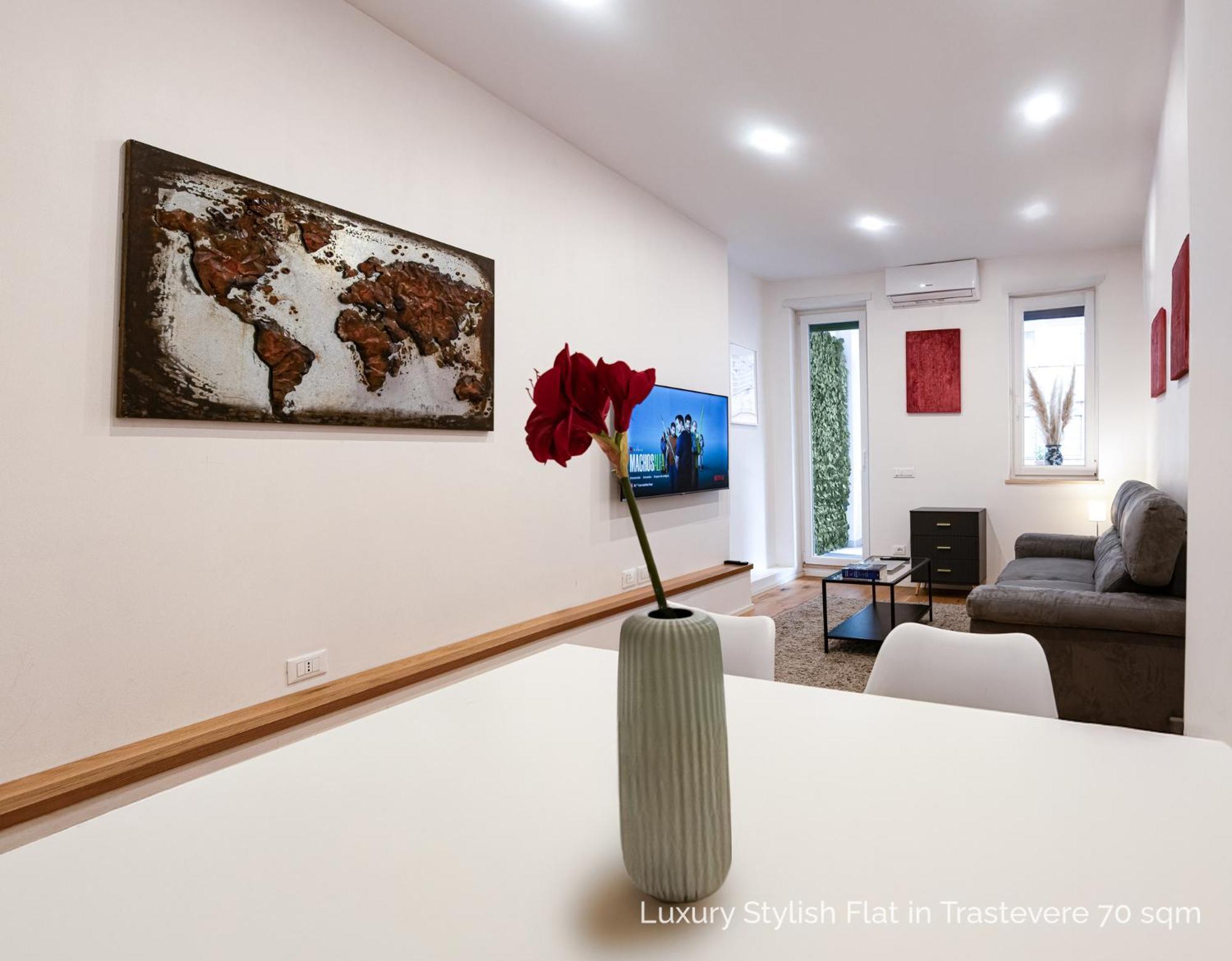 La Dolce Vita - Luxury Stylish Flats In Trastevere 70-90Sqm Rome Exterior photo
